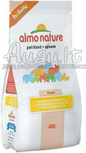 Almo Nature Holistic Kitten visavertis ėdalas kačiukams su vištiena ir ryžiais 400g.
